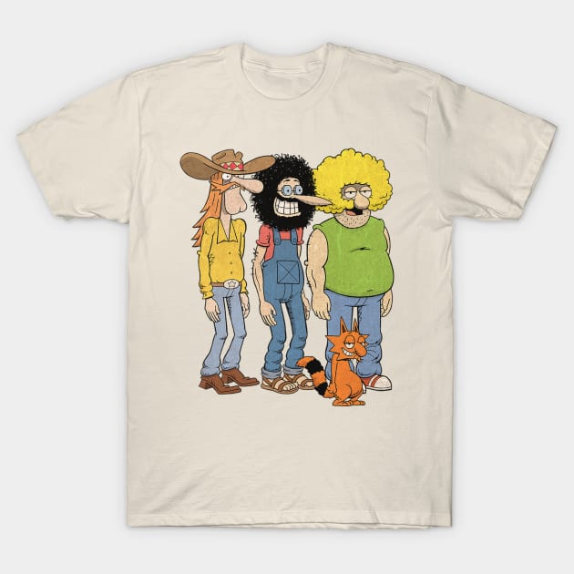 The Fabulous Furry Freak Brothers 1968 T-Shirt by Van Bouten Design